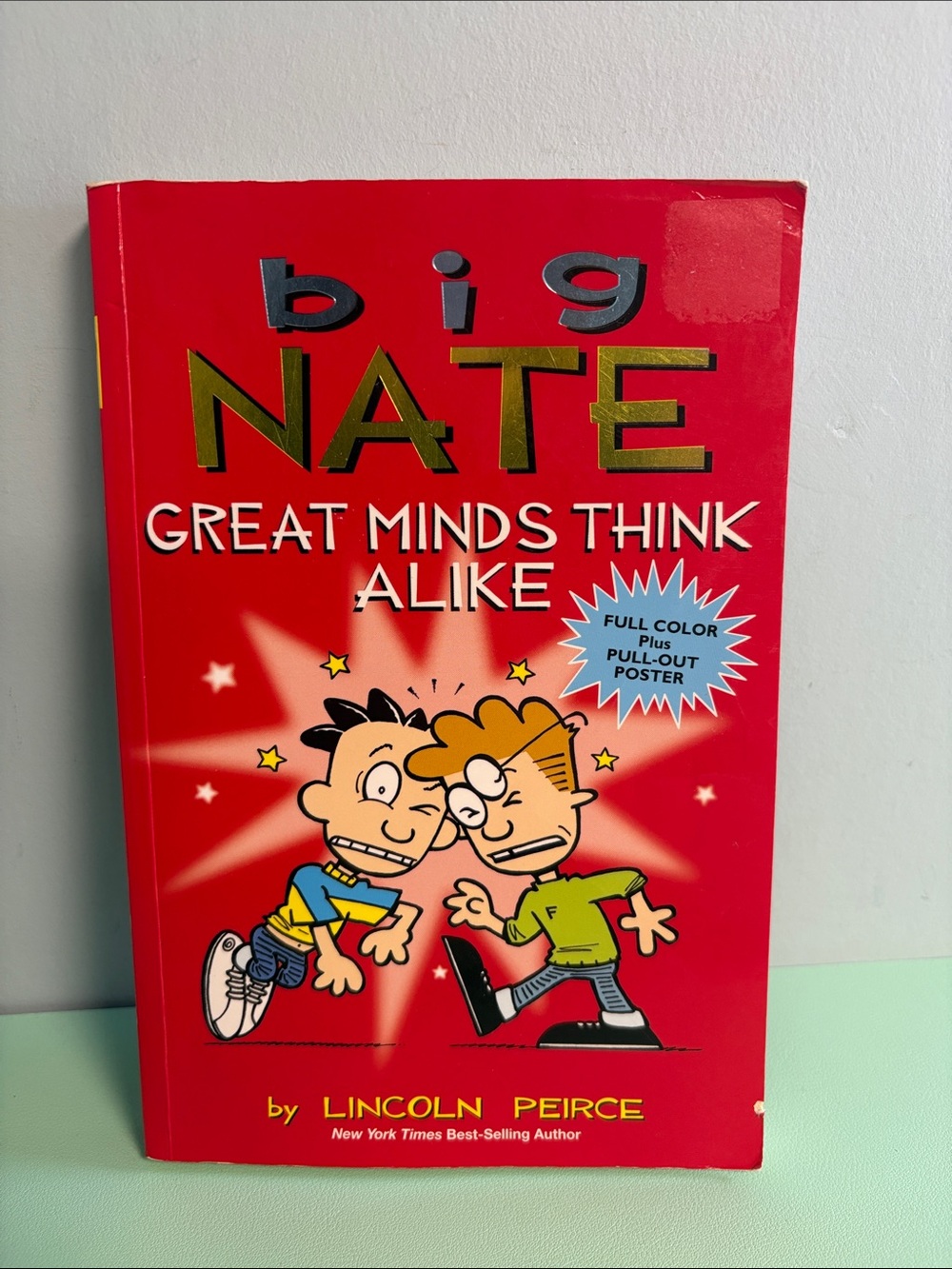 Big Nate Great Minds Think Alike Comic Book, Lincoln Peirce, Reading Age 8+
